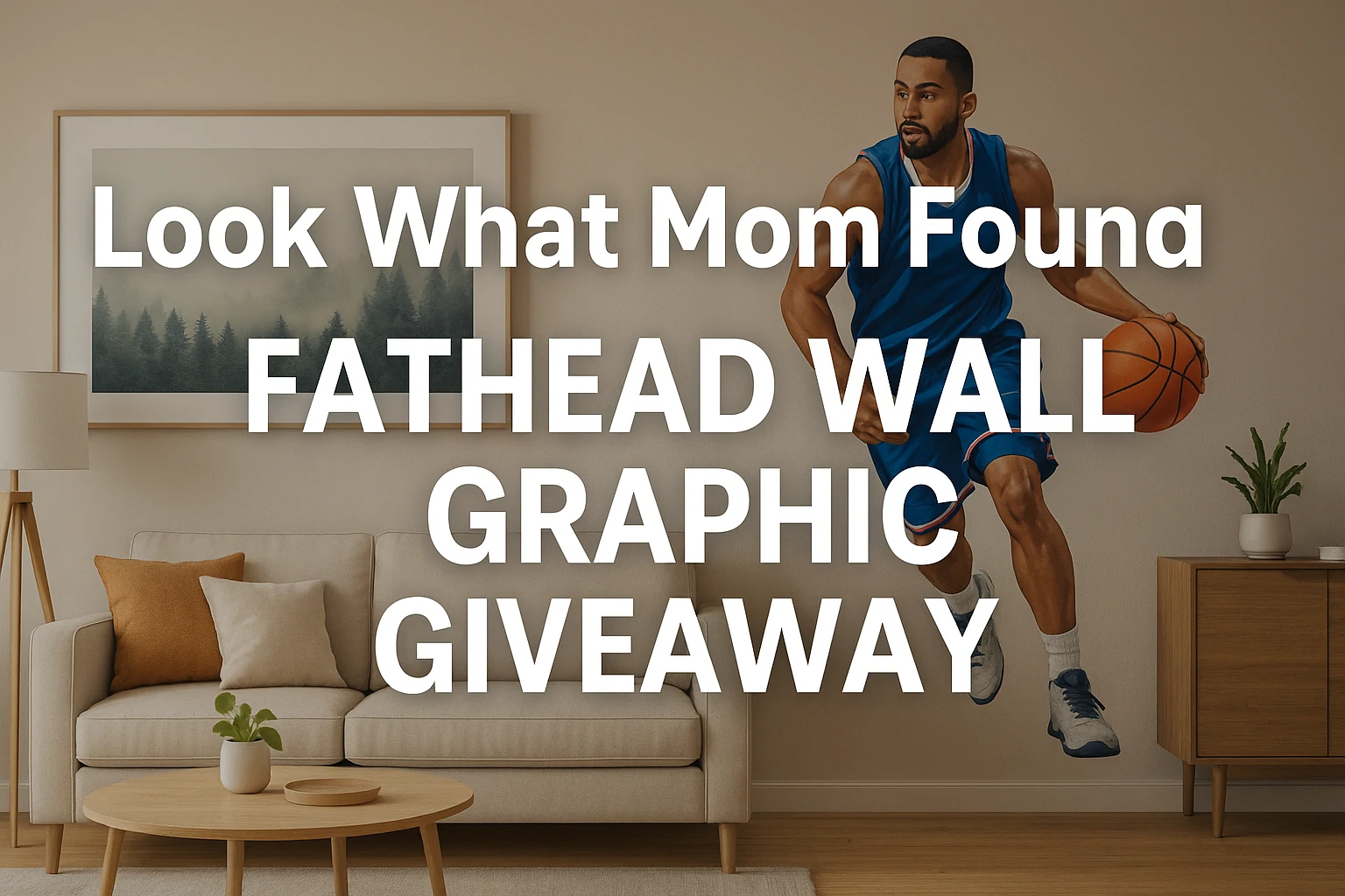 Read more about the article Look What Mom Found Fathead Wall Graphic Giveaway