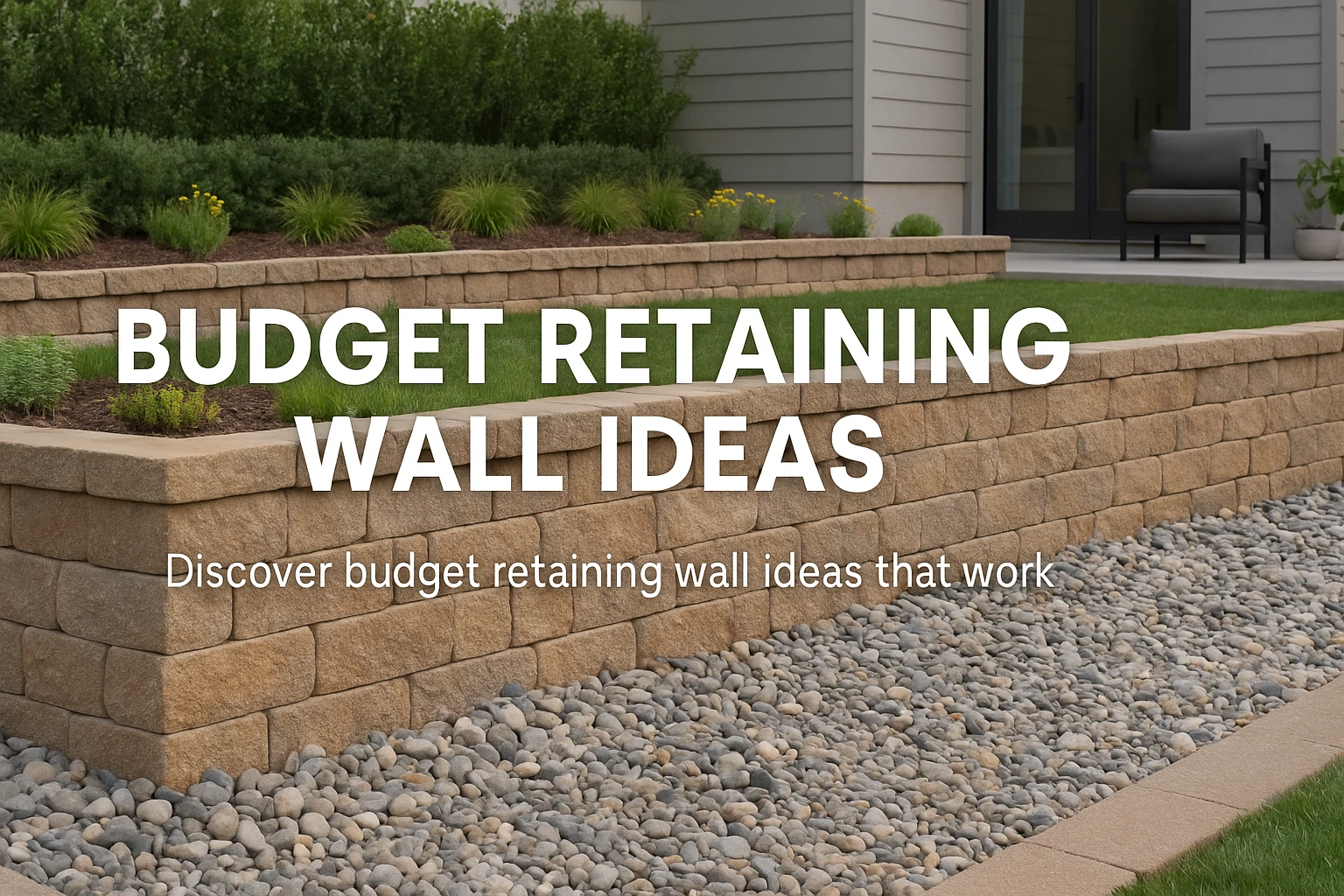 Read more about the article Smart and Cheap Retaining Wall Ideas for Every Yard